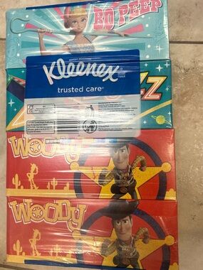 Kleenex Disney Toy Story 4 box bundle 144 ct each